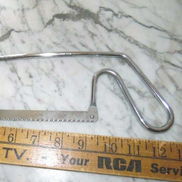 Vintage Stainless Steel Kitchen Meat / Bone Saw - Picture 2 of 8